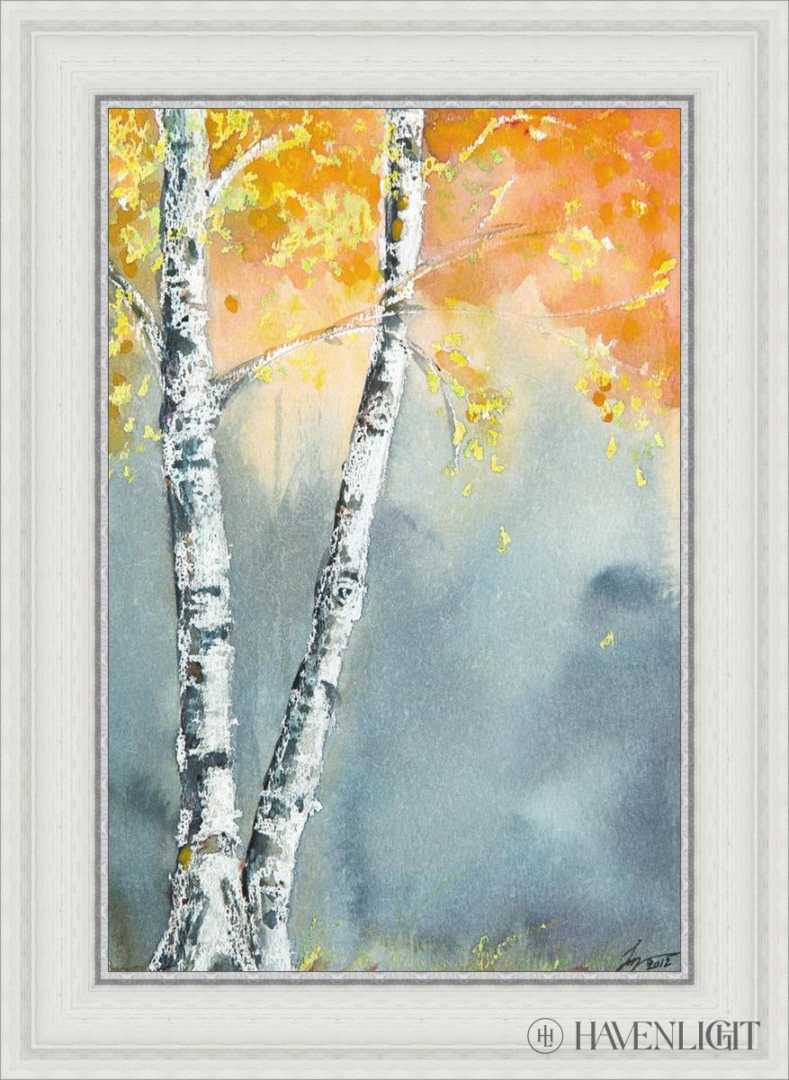 Aspen Fog Open Edition Canvas / 16 X 24 White 21 3/4 29 Art