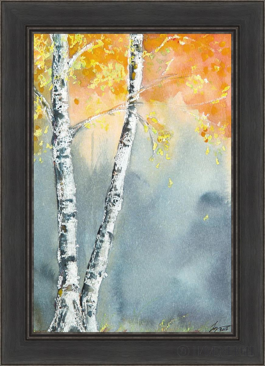 Aspen Fog Open Edition Canvas / 20 X 30 Black 26 1/2 36 Art