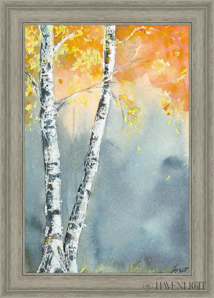 Aspen Fog Open Edition Canvas / 20 X 30 Gray 25 3/4 35 Art