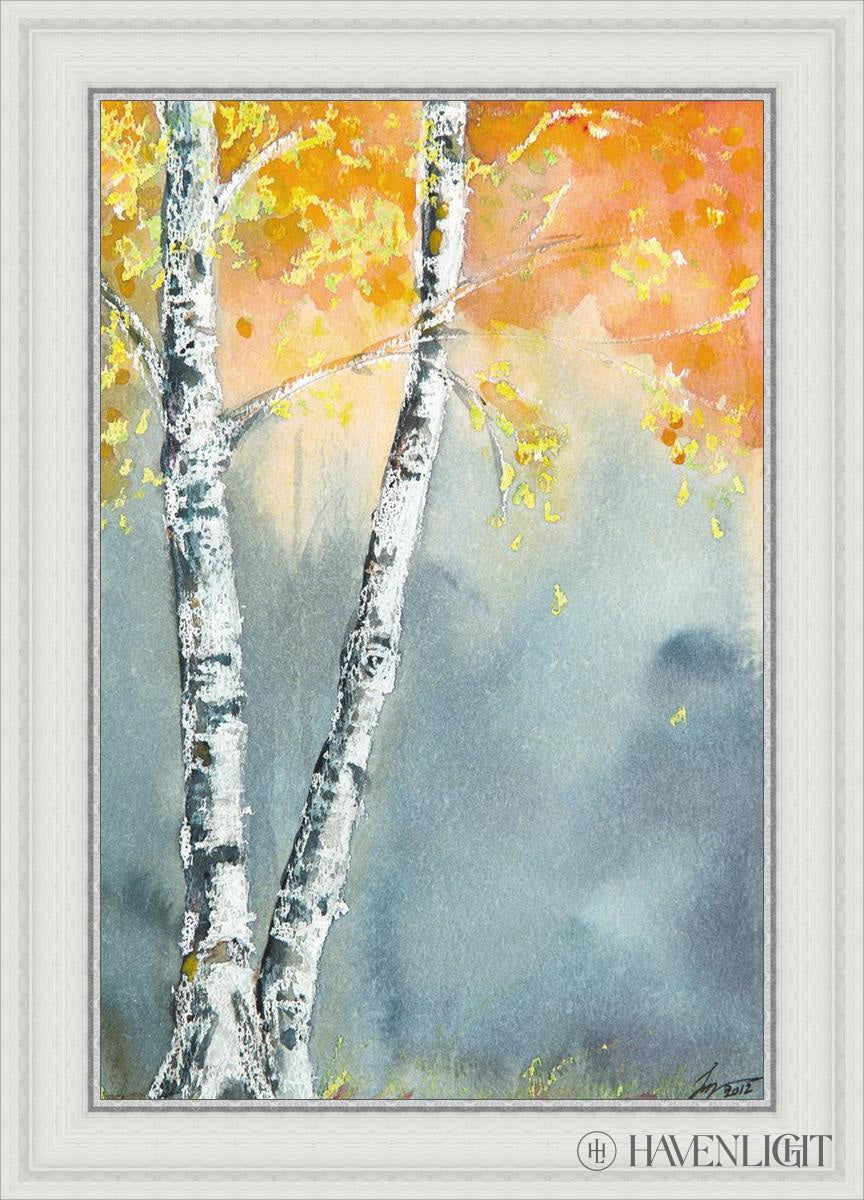 Aspen Fog Open Edition Canvas / 20 X 30 White 25 3/4 35 Art