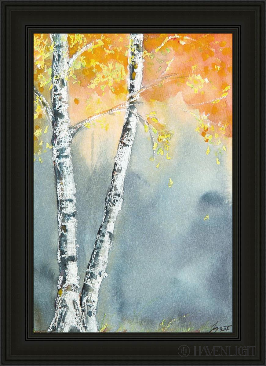 Aspen Fog Open Edition Canvas / 24 X 36 Black 31 3/4 43 Art