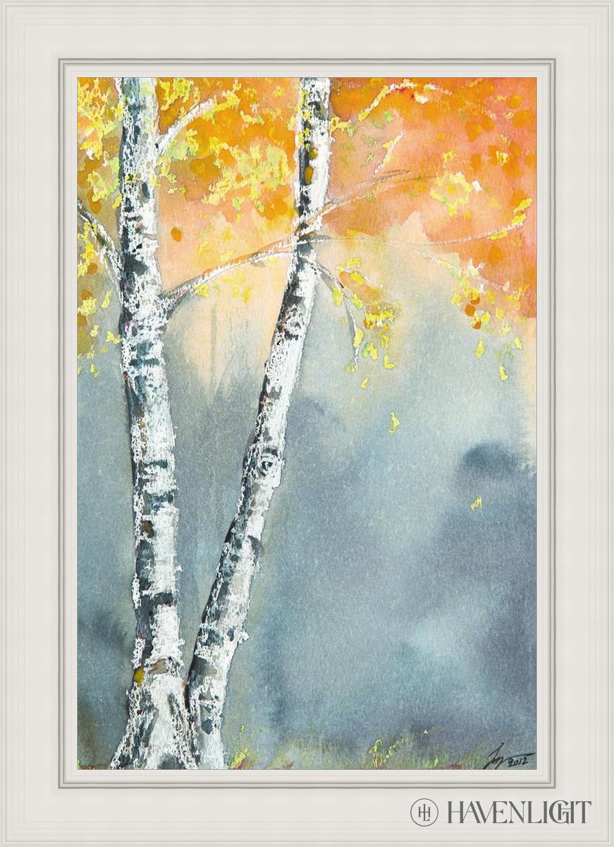 Aspen Fog Open Edition Canvas / 24 X 36 White 31 3/4 43 Art