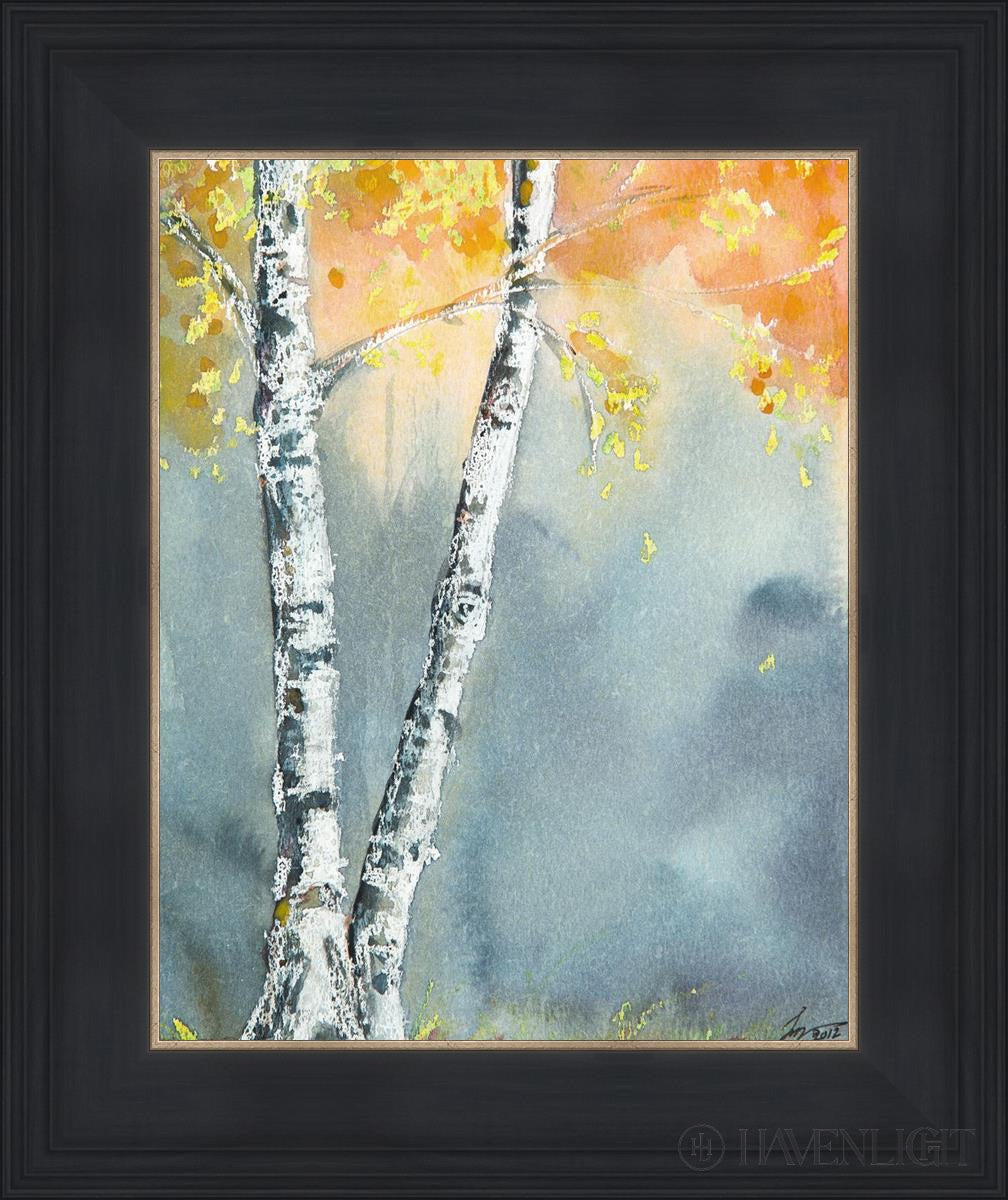 Aspen Fog Open Edition Print / 11 X 14 Black 15 3/4 18 Art