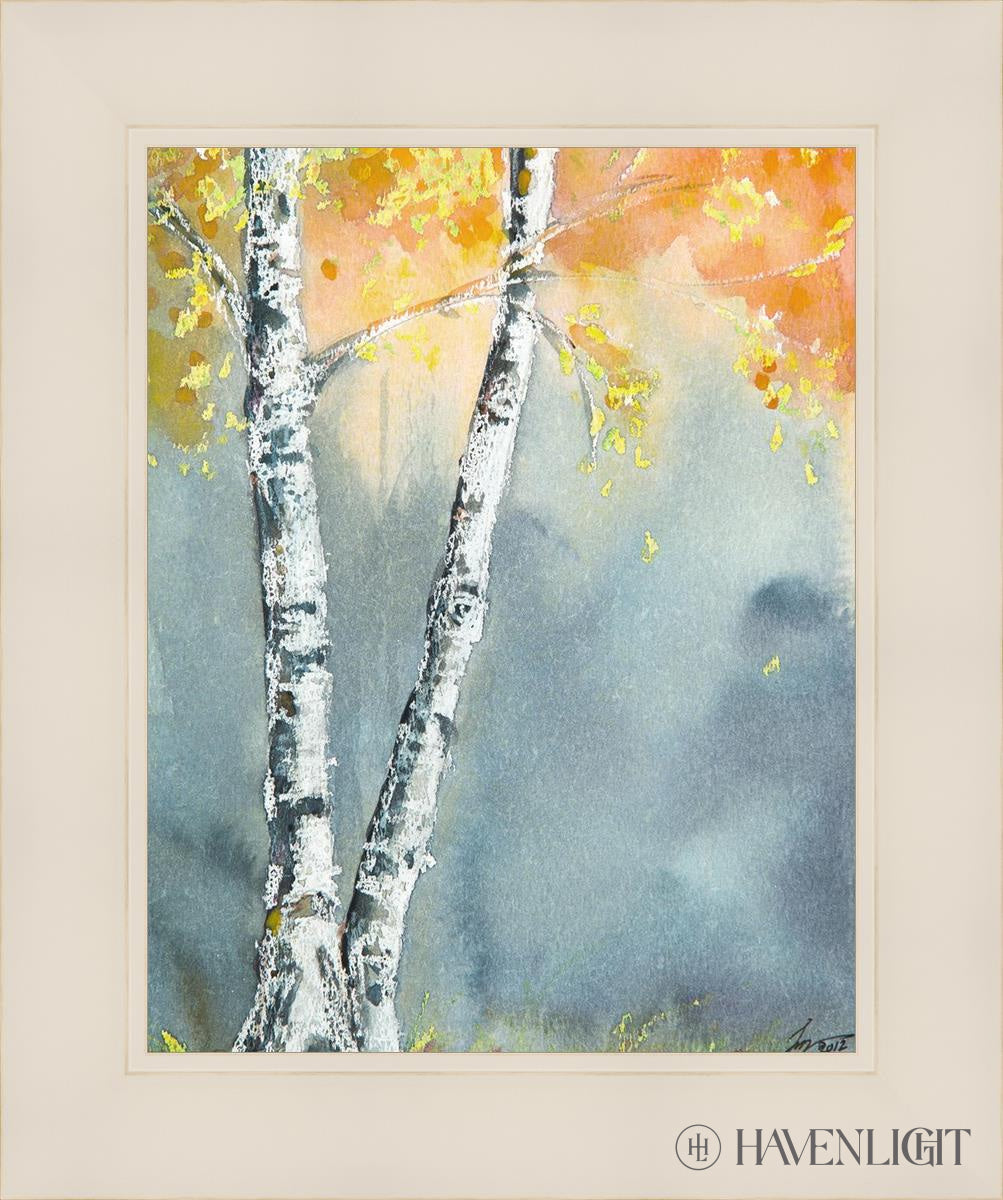 Aspen Fog Open Edition Print / 11 X 14 White 15 1/4 18 Art