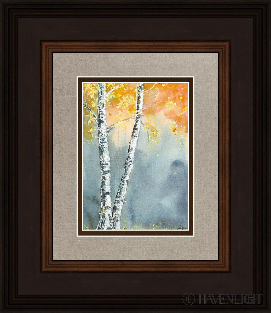 Aspen Fog Open Edition Print / 5 X 7 Brown 12 3/4 14 Art
