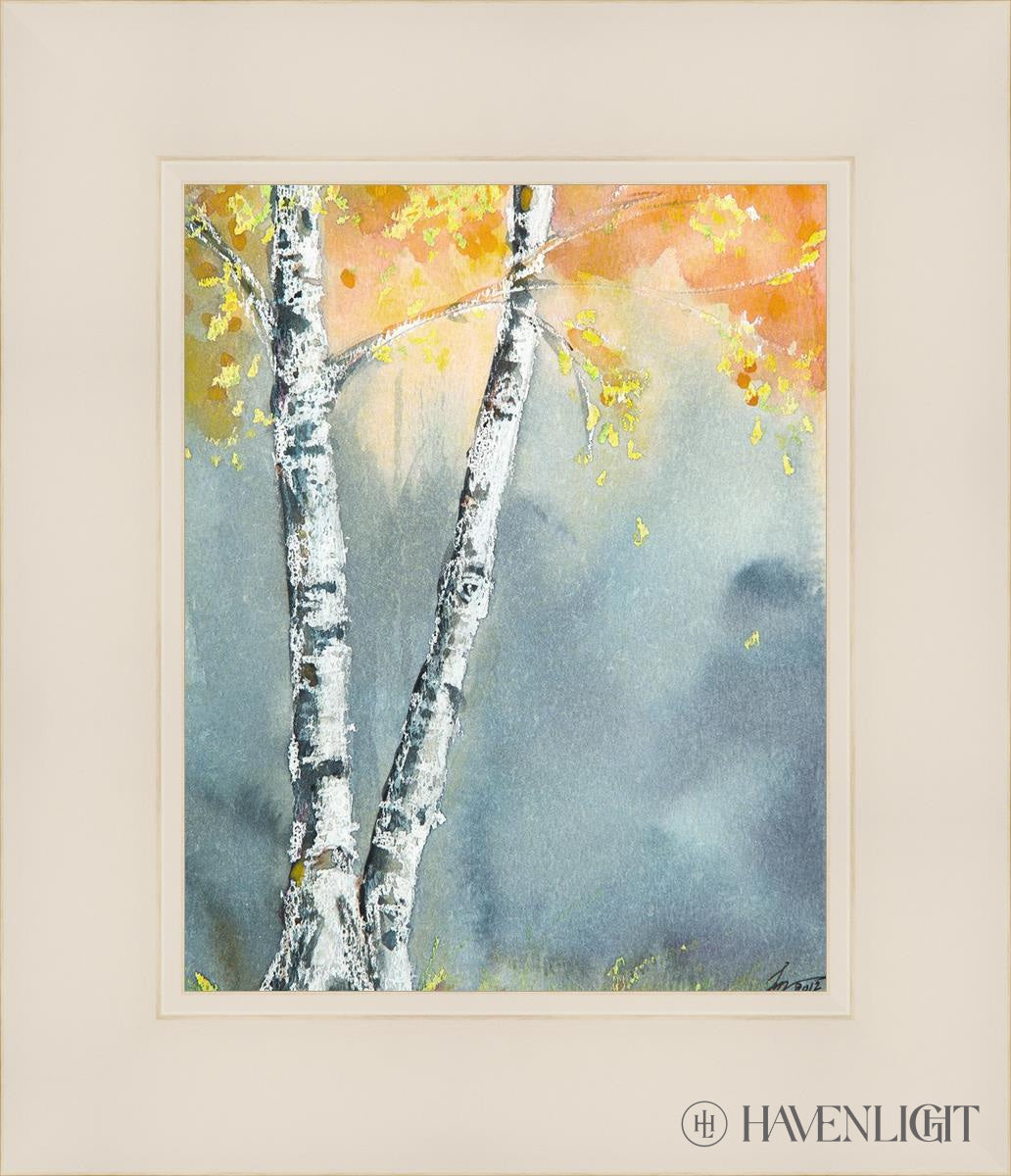 Aspen Fog Open Edition Print / 8 X 10 White 12 1/4 14 Art