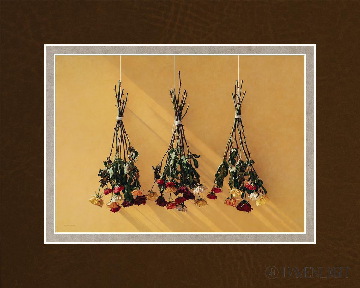 Autumn Roses Open Edition Print / 7 X 5 Matted To 10 8 Art