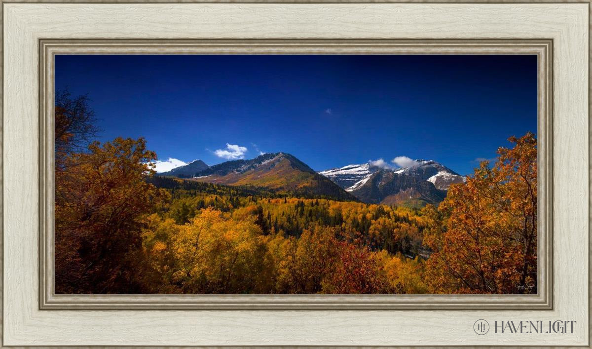 Back Side Of Timpanogos Open Edition Canvas / 30 X 15 Ivory 36 1/2 21 Art