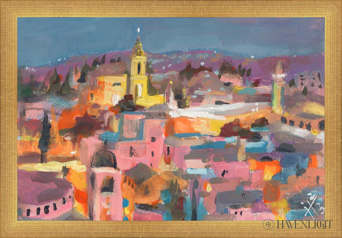 Bethlehem Open Edition Canvas / 18 X 12 Matte Gold 19 3/4 13 Art