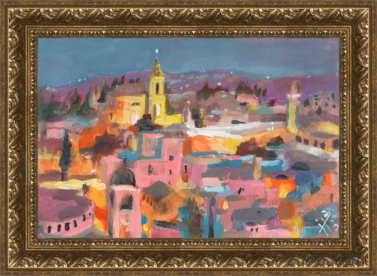 Bethlehem Open Edition Canvas / 24 X 16 Gold 29 3/4 21 Art