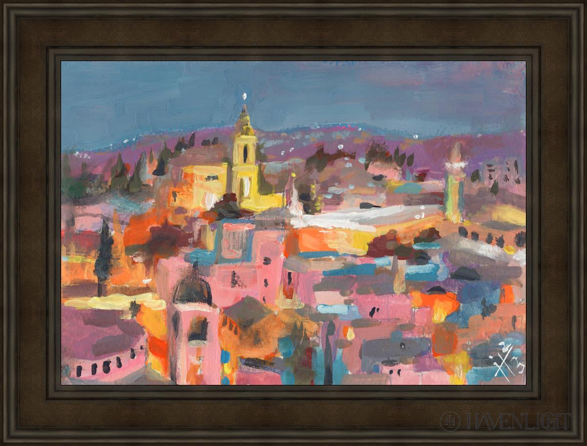 Bethlehem Open Edition Canvas / 30 3/4 X 21 1/2 Brown 38 29 1/4 Art