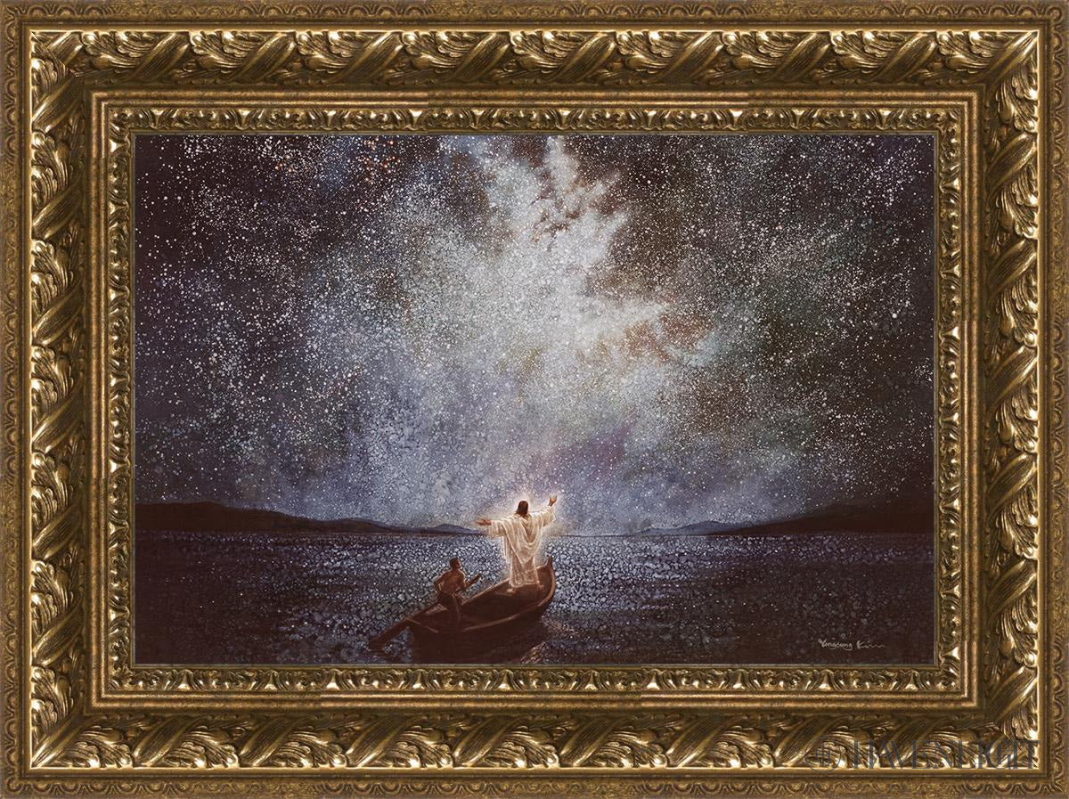 Calm And Stars Open Edition Canvas / 18 X 12 Gold 23 3/4 17 Art