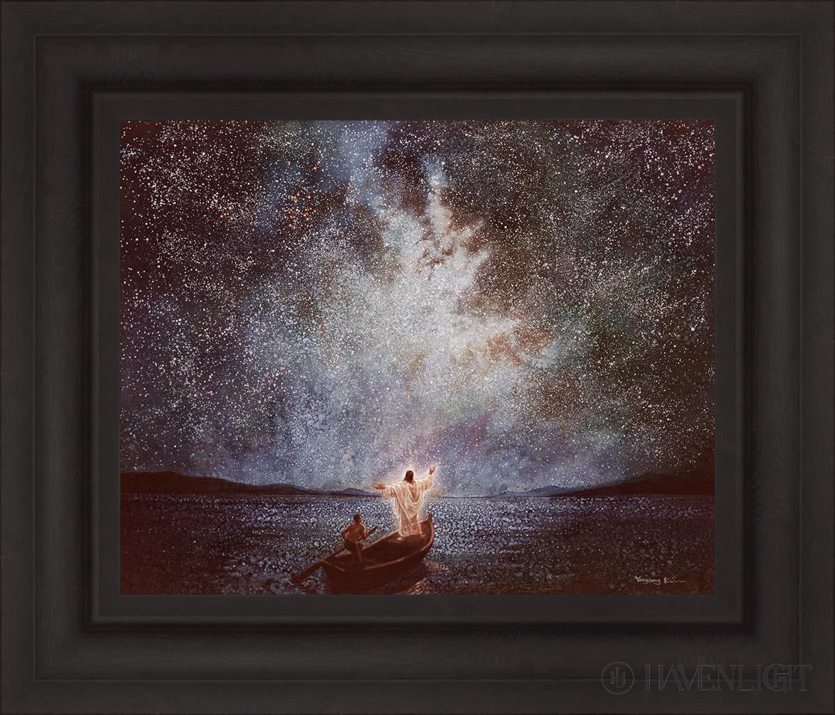 Calm And Stars Open Edition Print / 20 X 16 Brown 27 3/4 23 Art
