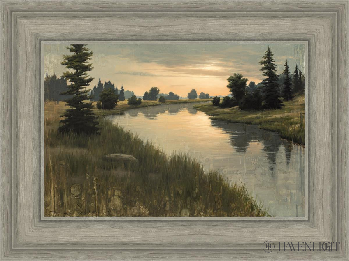 Calming Dusk Open Edition Canvas / 18 X 12 Gray 23 3/4 17 Art