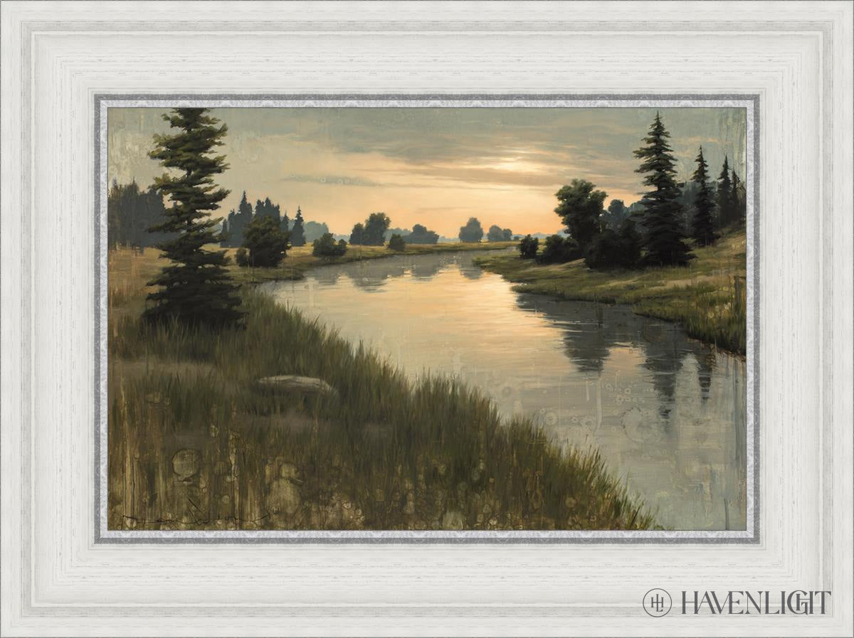 Calming Dusk Open Edition Canvas / 18 X 12 White 23 3/4 17 Art