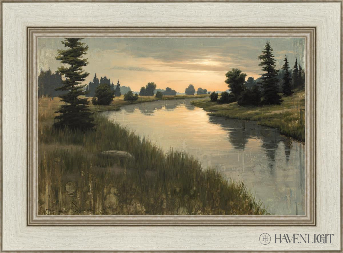 Calming Dusk Open Edition Canvas / 24 X 16 Ivory 30 1/2 22 Art