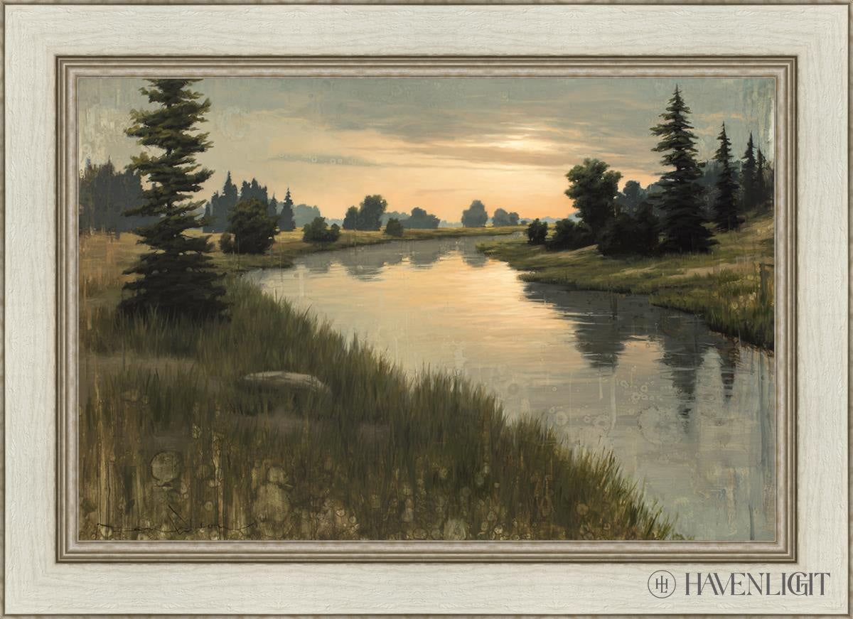 Calming Dusk Open Edition Canvas / 30 X 20 Ivory 36 1/2 26 Art