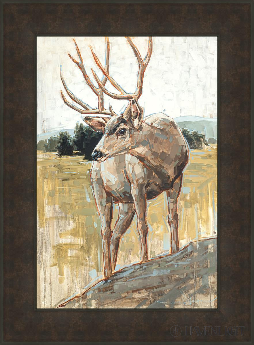 Colors Of The Wild Open Edition Canvas / 20 X 30 Bronze Frame 27 3/4 37 Art