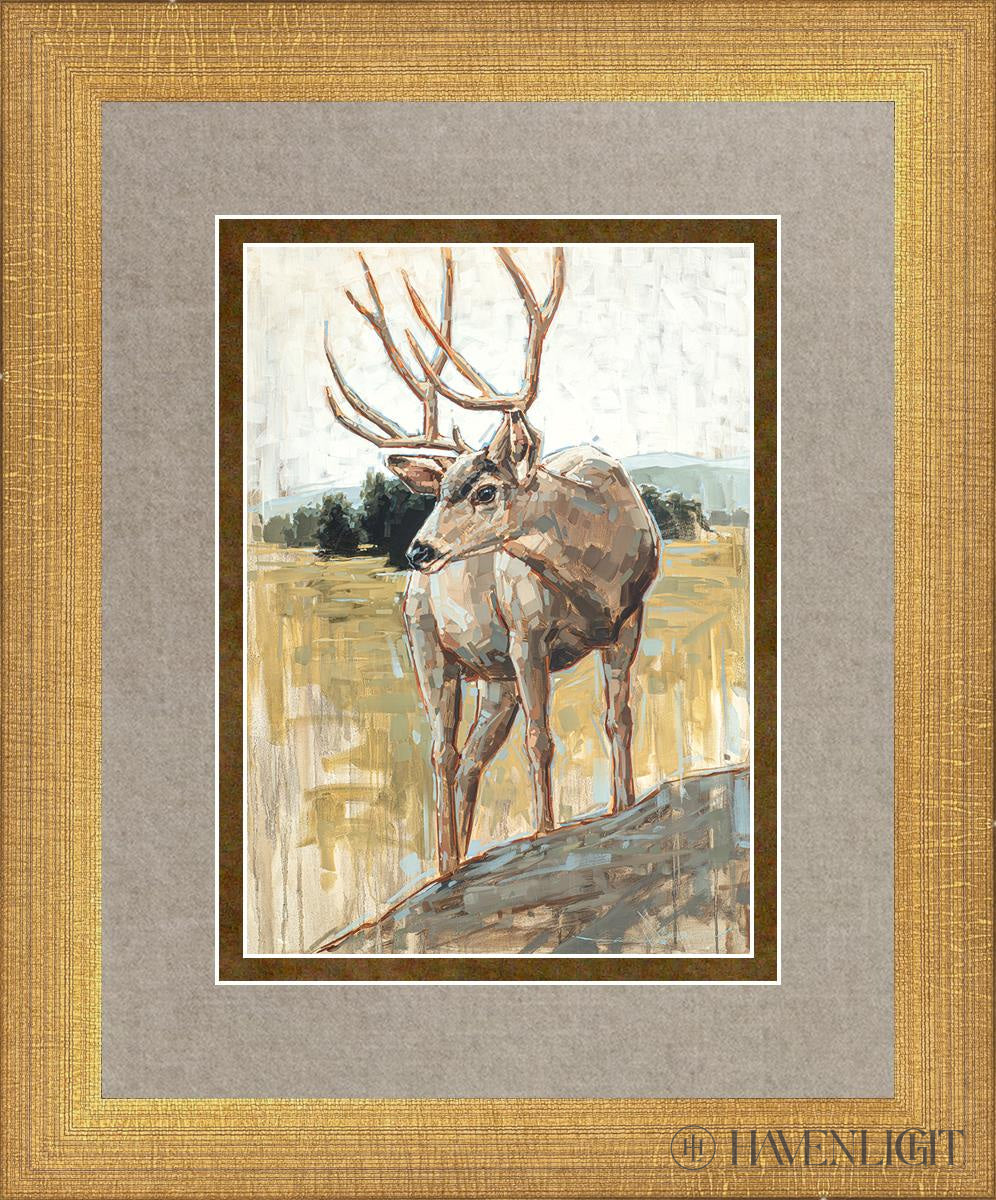 Colors Of The Wild Open Edition Print / 5 X 7 Matte Gold 9 3/4 11 Art