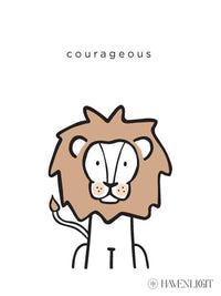 Courageous Open Edition Print / 18 X 24 Only Art