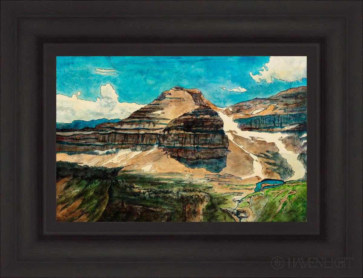 Emerald Lake Open Edition Canvas / 18 X 12 Brown 25 3/4 19 Art