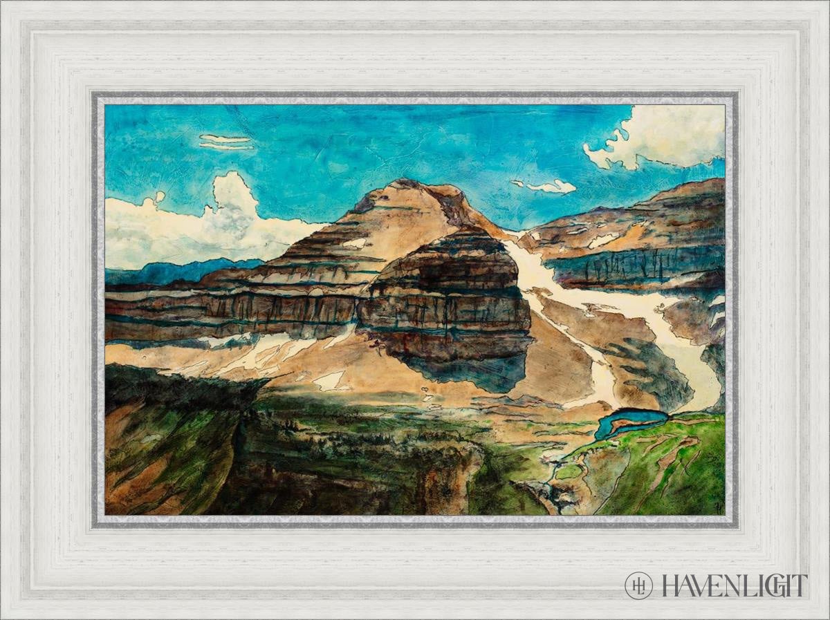 Emerald Lake Open Edition Canvas / 18 X 12 White 23 3/4 17 Art