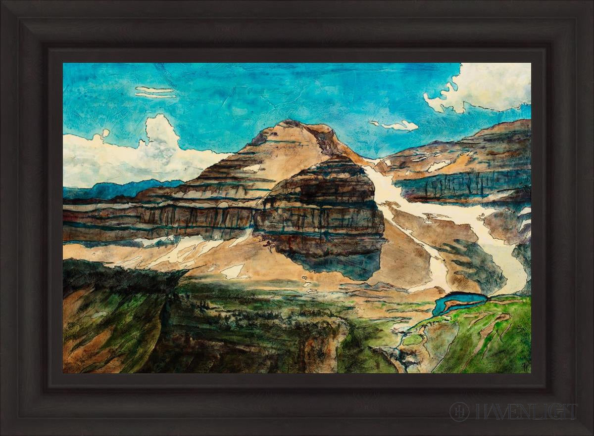 Emerald Lake Open Edition Canvas / 30 X 20 Brown 37 3/4 27 Art