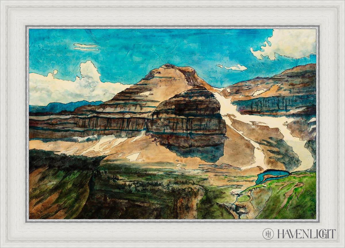 Emerald Lake Open Edition Canvas / 30 X 20 White 35 3/4 25 Art