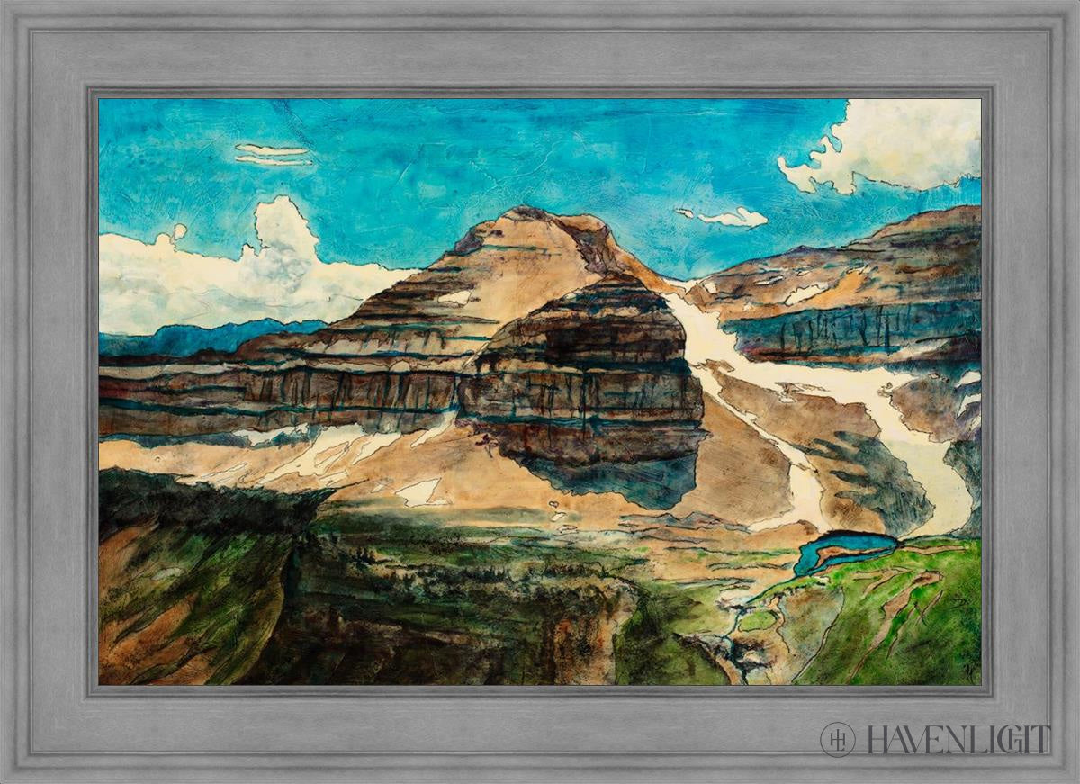 Emerald Lake Open Edition Canvas / 36 X 24 Gray 43 3/4 31 Art