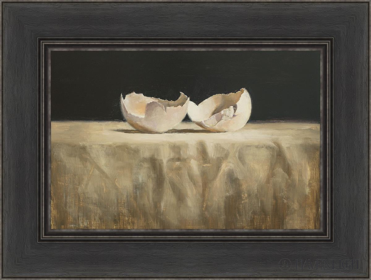 Empty L Open Edition Canvas / 18 X 12 Black 24 1/2 Art