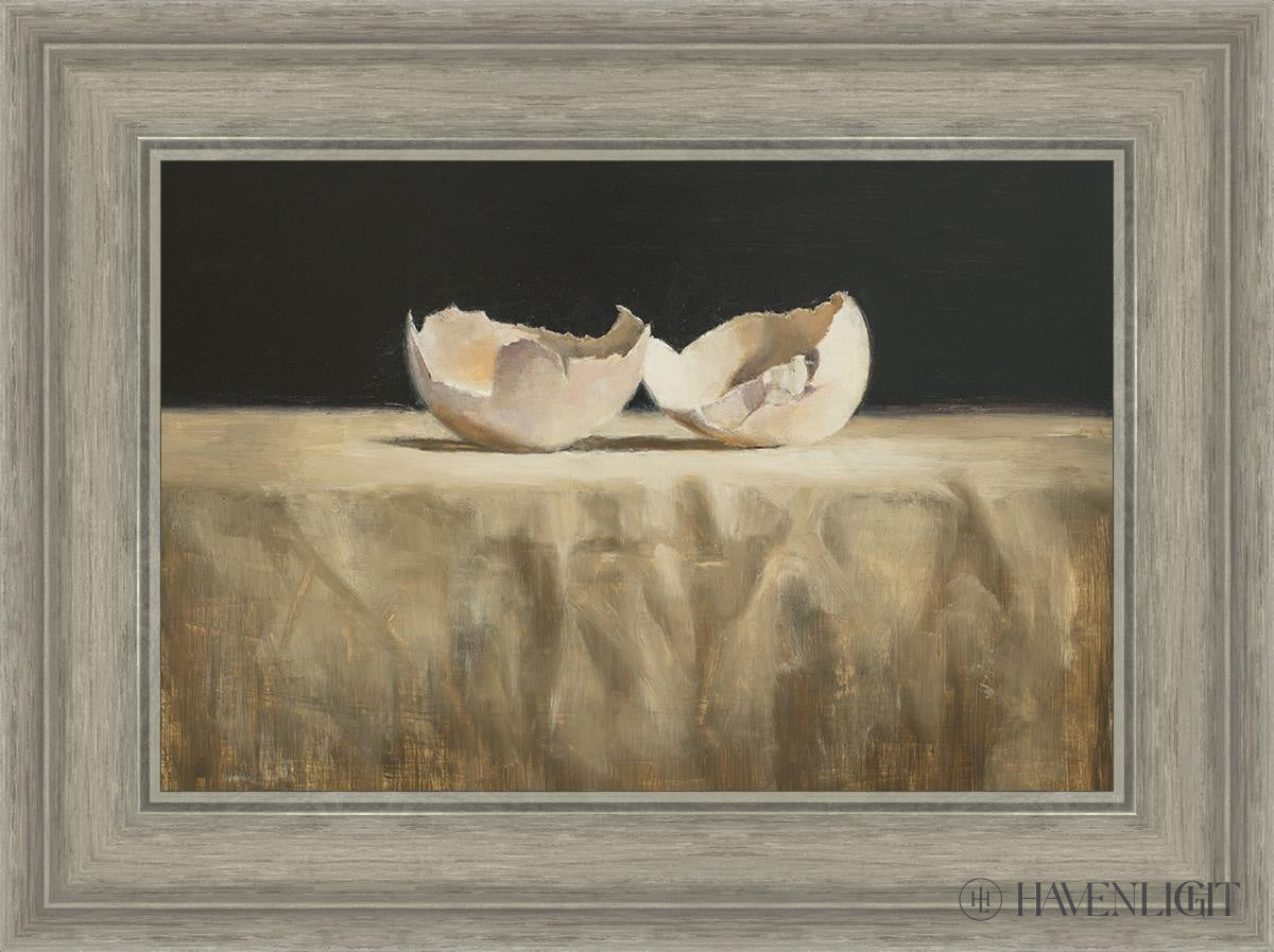 Empty L Open Edition Canvas / 18 X 12 Gray 23 3/4 17 Art