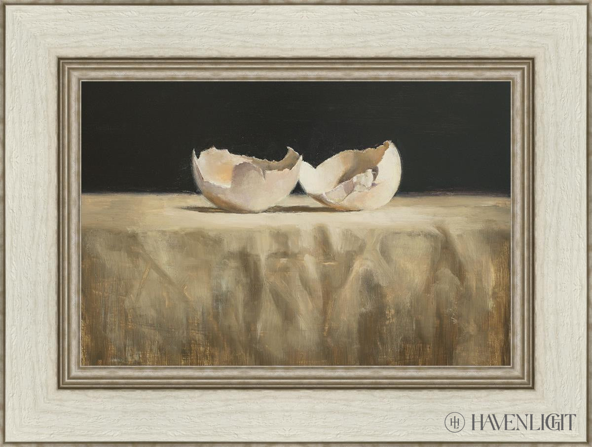 Empty L Open Edition Canvas / 18 X 12 Ivory 24 1/2 Art