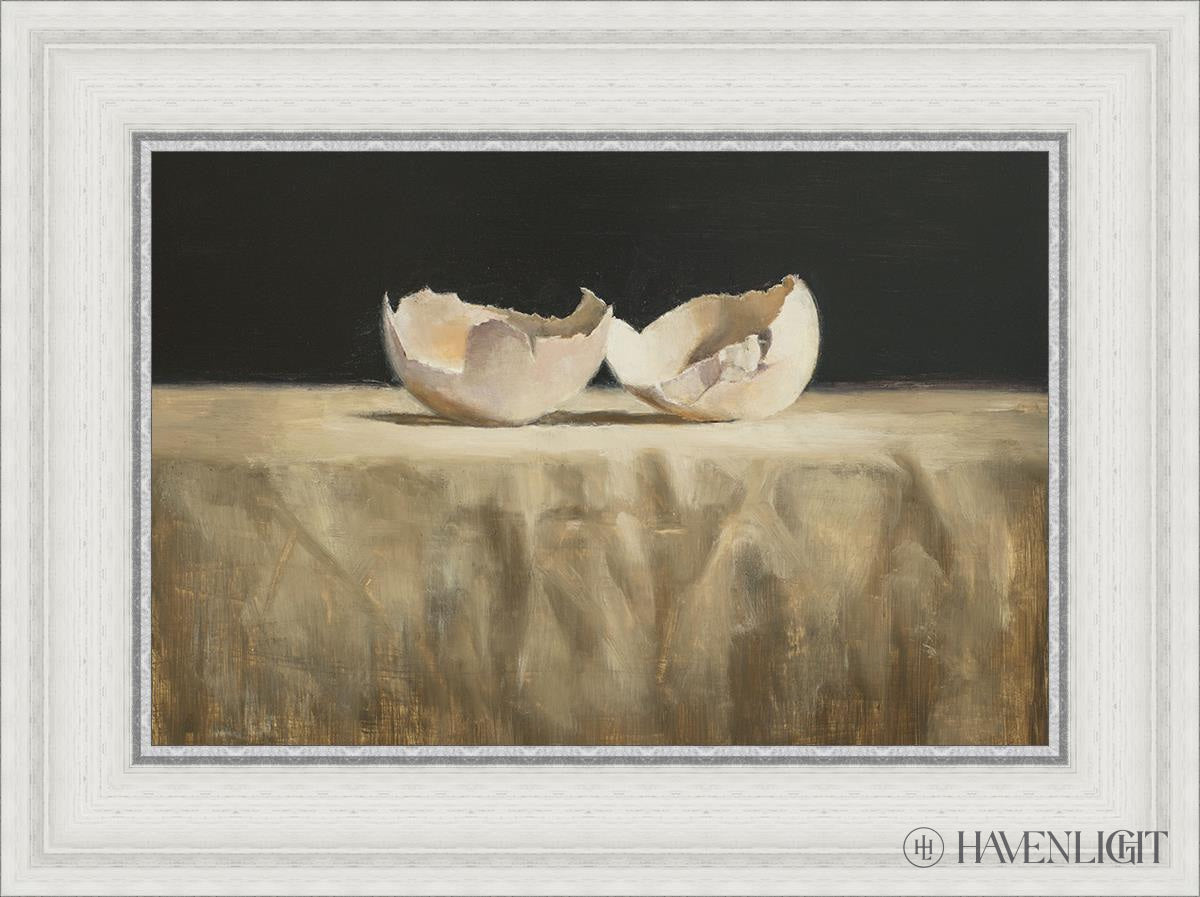 Empty L Open Edition Canvas / 18 X 12 White 23 3/4 17 Art