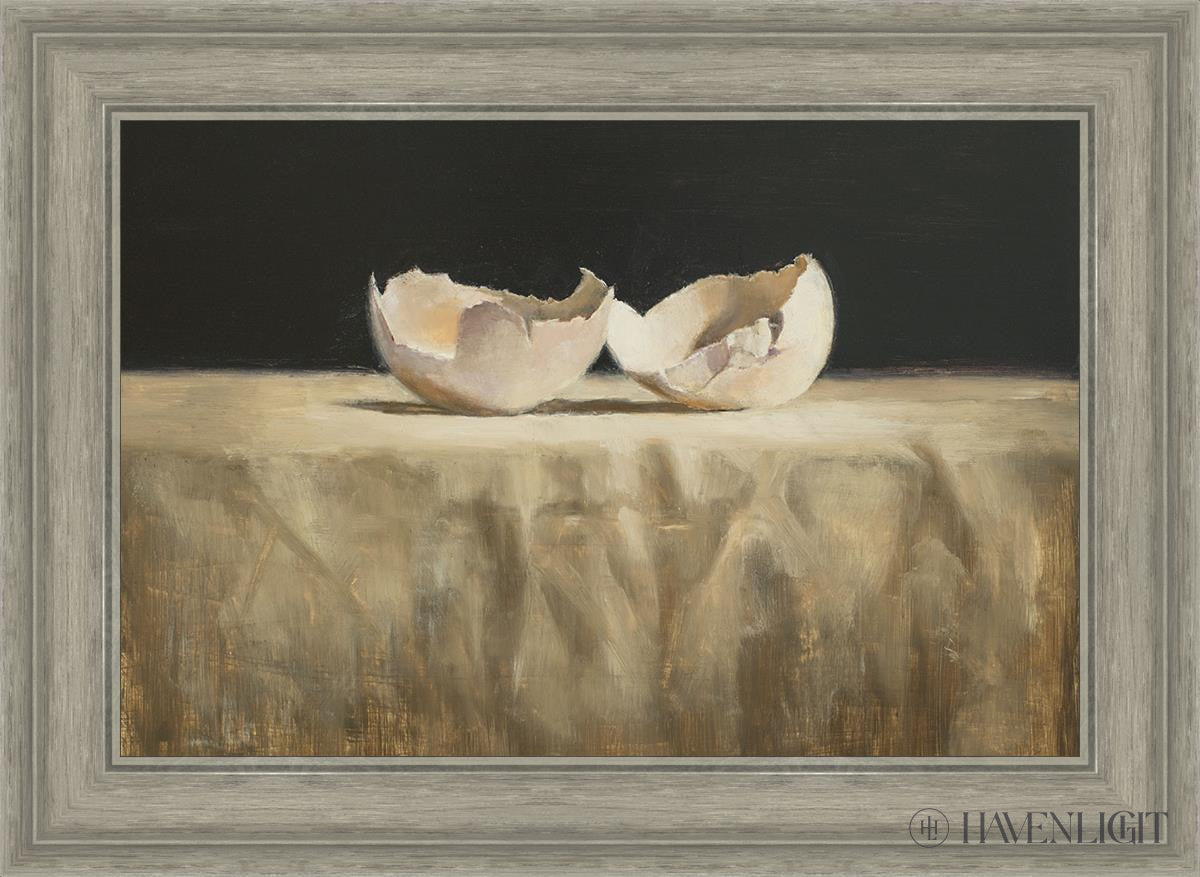 Empty L Open Edition Canvas / 24 X 16 Gray 29 3/4 21 Art