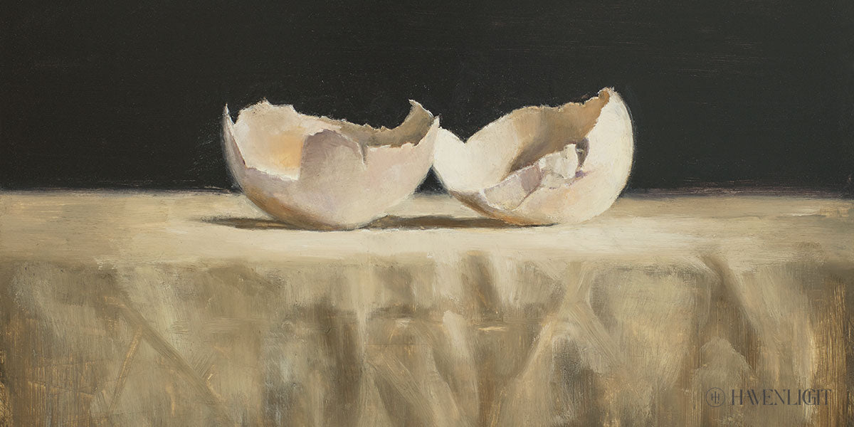 Empty L Open Edition Canvas / 30 X 15 Rolled In Tube Art