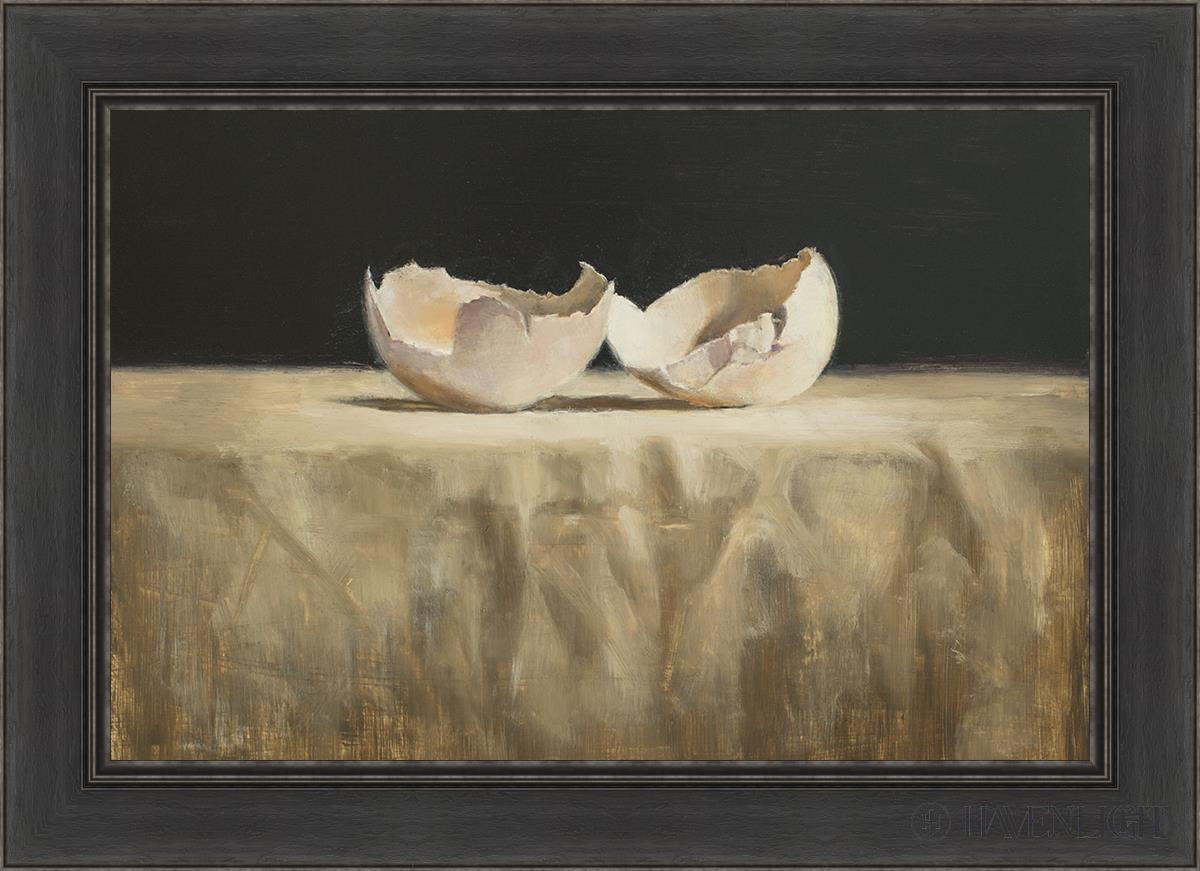 Empty L Open Edition Canvas / 30 X 20 Black 36 1/2 26 Art