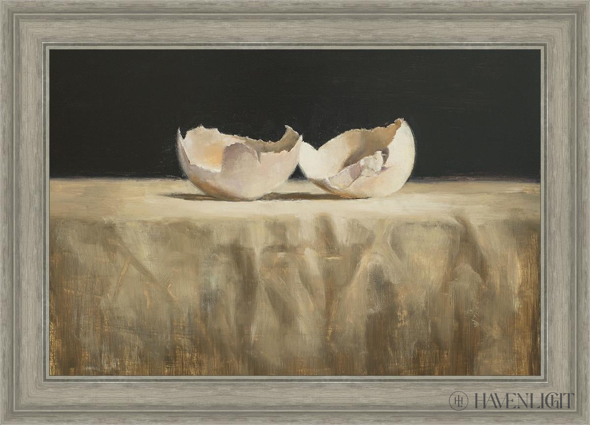 Empty L Open Edition Canvas / 30 X 20 Gray 35 3/4 25 Art