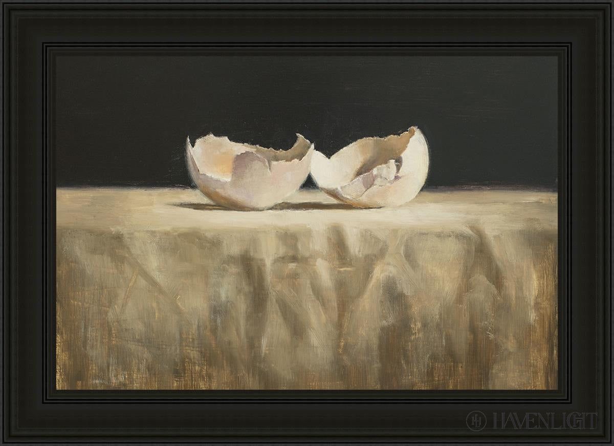 Empty L Open Edition Canvas / 36 X 24 Black 43 3/4 31 Art