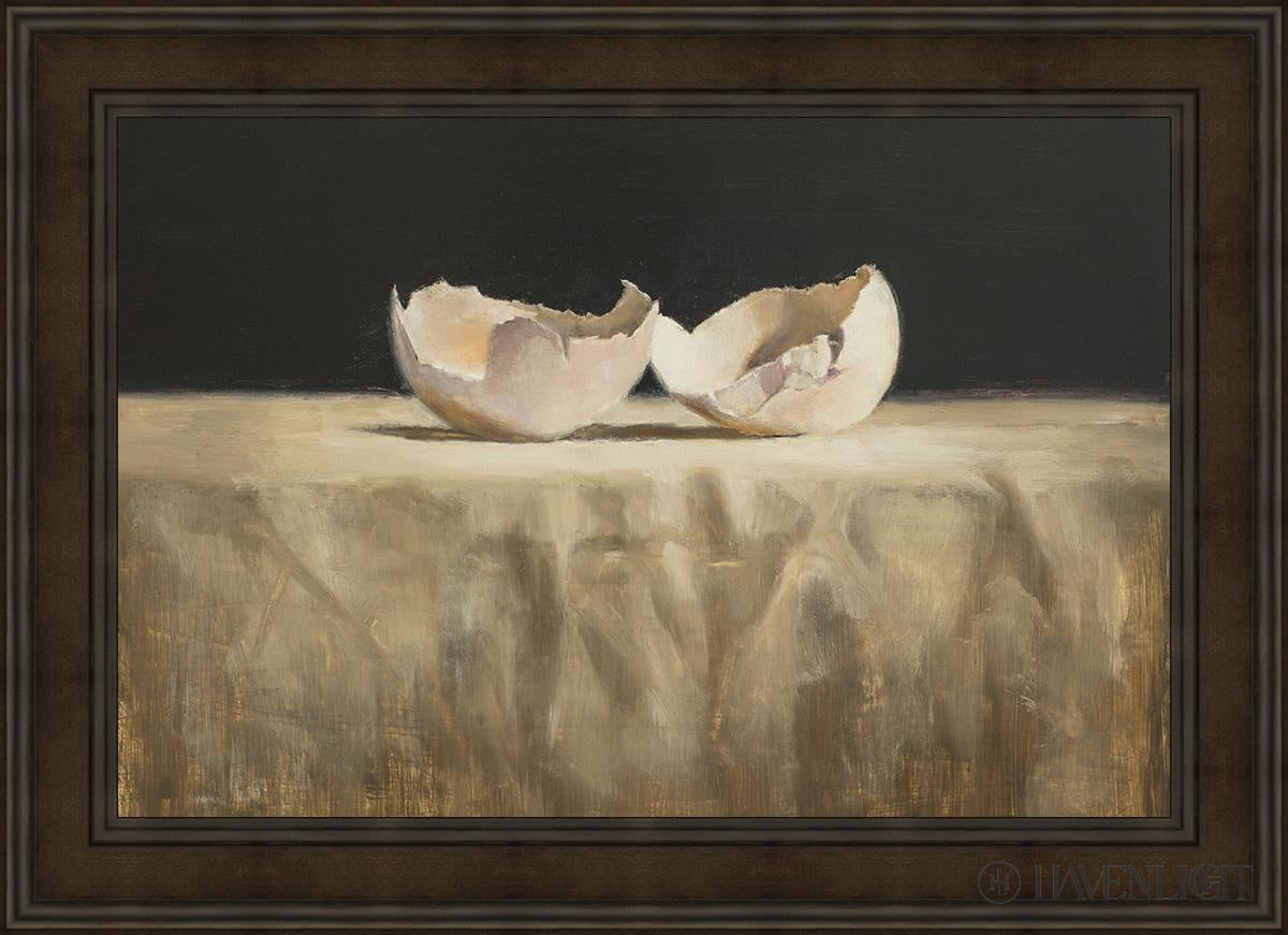 Empty L Open Edition Canvas / 36 X 24 Brown 43 3/4 31 Art