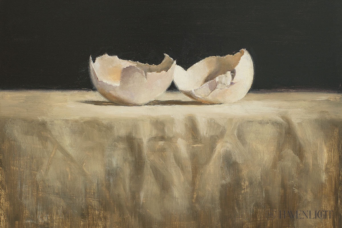 Empty L Open Edition Canvas / 36 X 24 Rolled In Tube Art