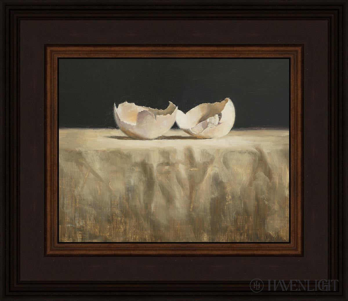 Empty L Open Edition Print / 10 X 8 Brown 14 3/4 12 Art