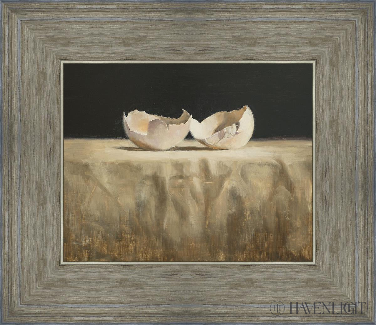 Empty L Open Edition Print / 10 X 8 Gray 14 3/4 12 Art