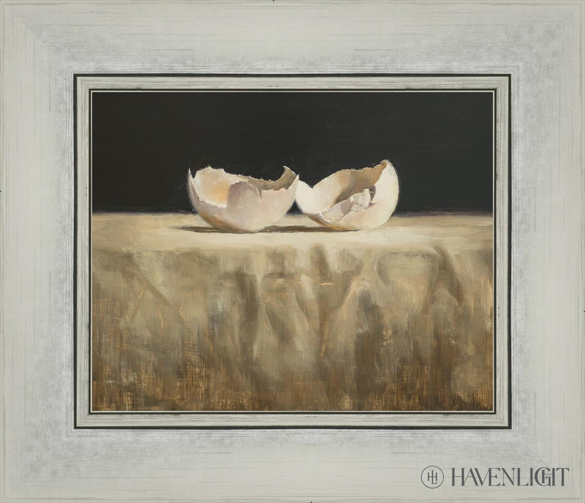 Empty L Open Edition Print / 10 X 8 Silver 14 1/4 12 Art