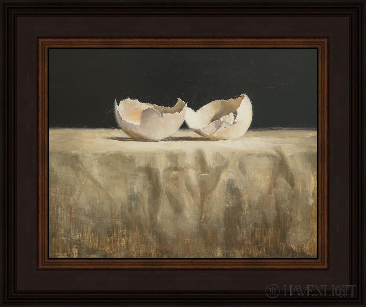 Empty L Open Edition Print / 14 X 11 Brown 18 3/4 15 Art