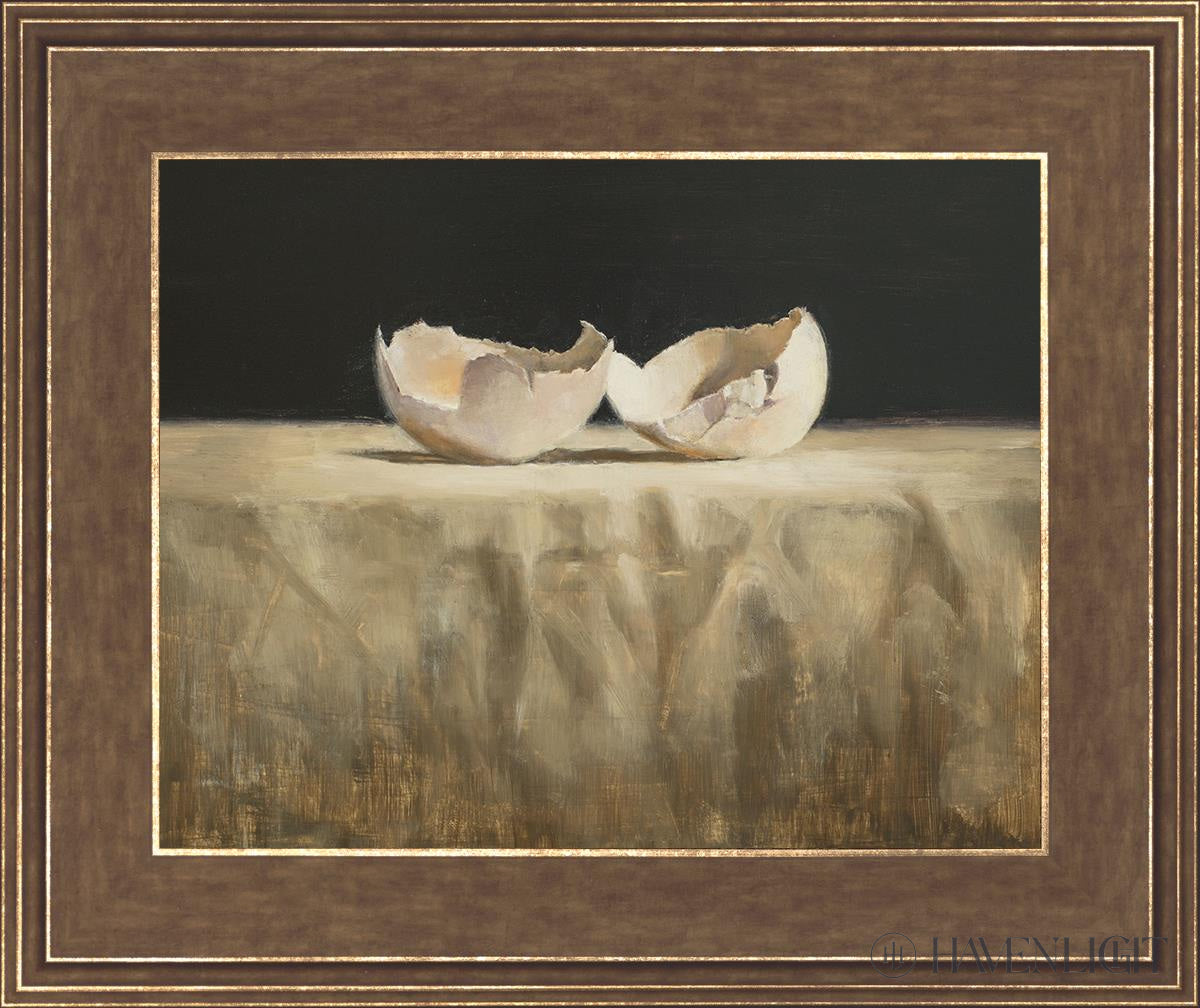 Empty L Open Edition Print / 14 X 11 Gold 18 3/4 15 Art