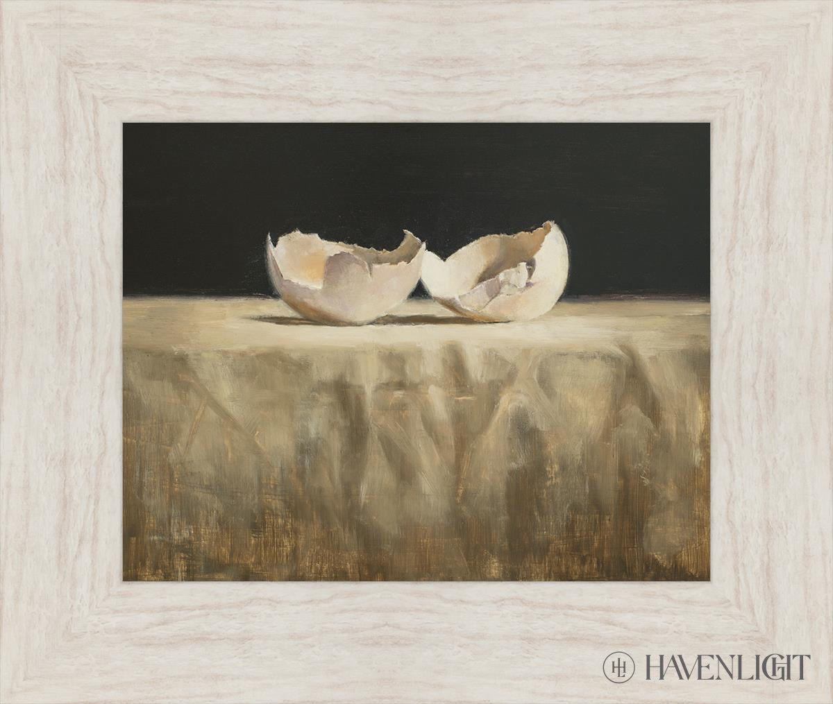 Empty L Open Edition Print / 14 X 11 Ivory 19 1/2 16 Art