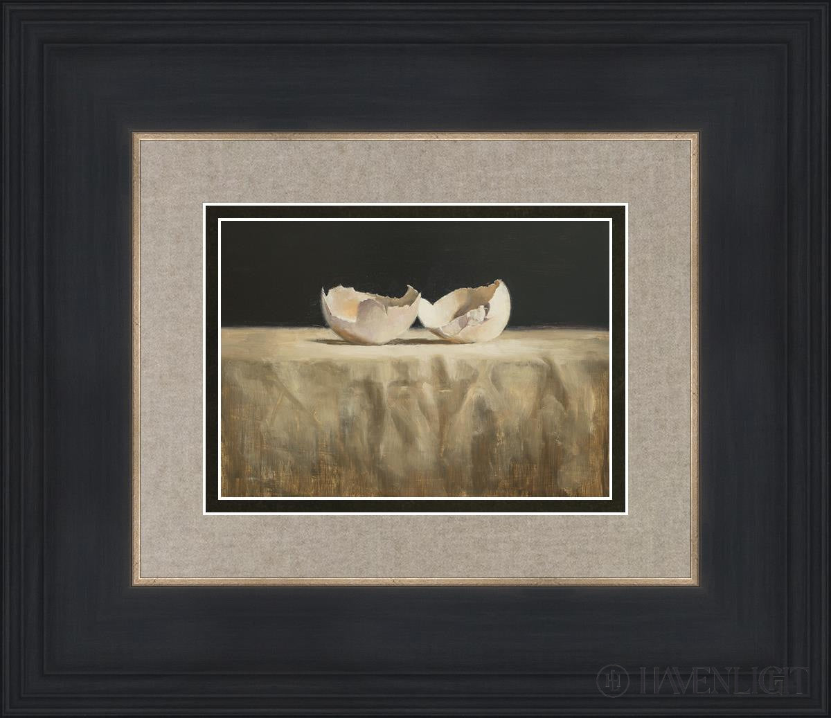 Empty L Open Edition Print / 7 X 5 Black 14 3/4 12 Art