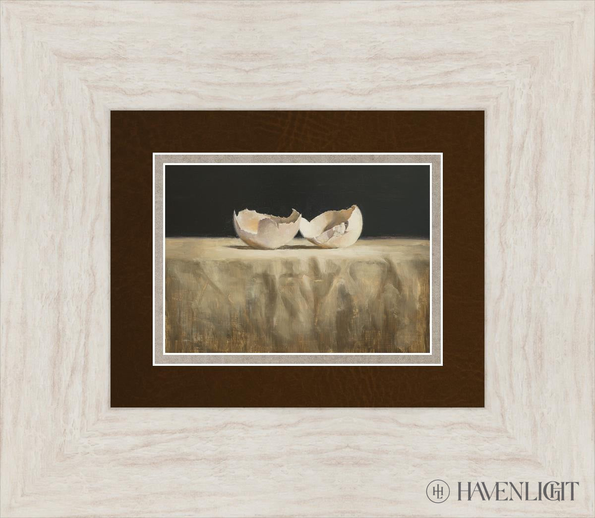 Empty L Open Edition Print / 7 X 5 Ivory 15 1/2 13 Art