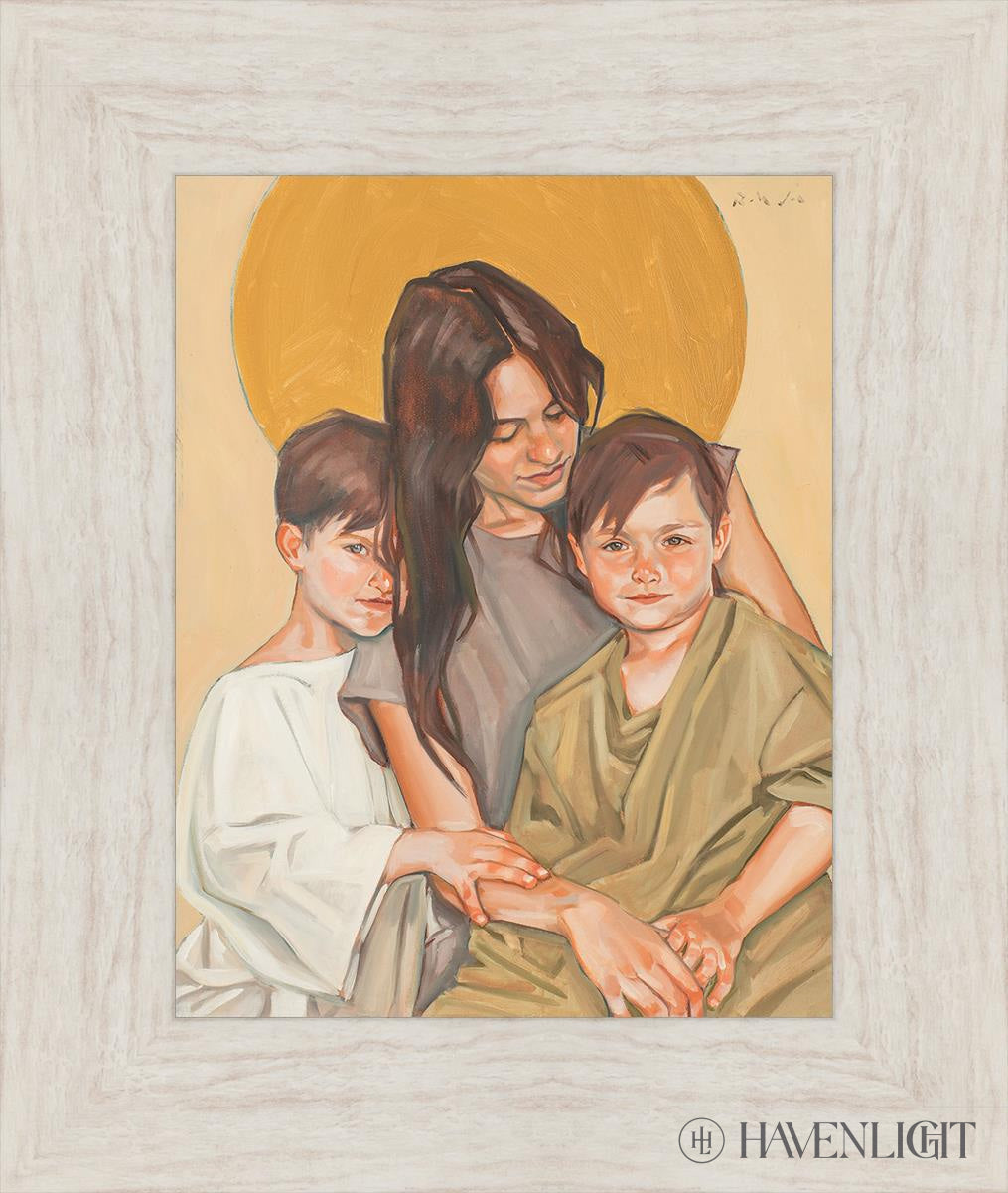 Eve And Her Sons Open Edition Print / 11 X 14 Ivory 16 1/2 19 Art