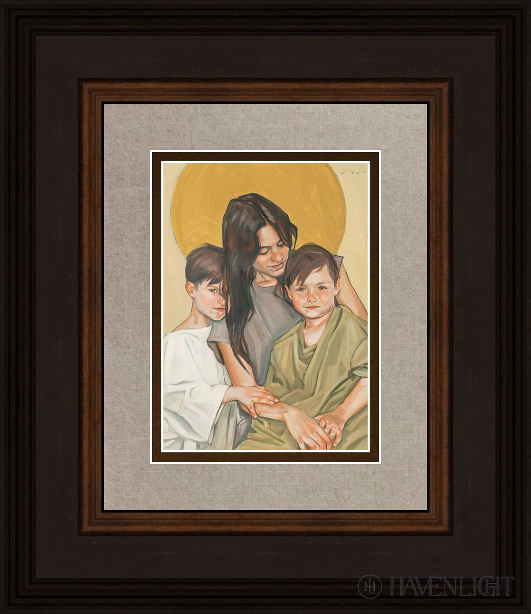 Eve And Sons Open Edition Print / 5 X 7 Brown 12 3/4 14 Art